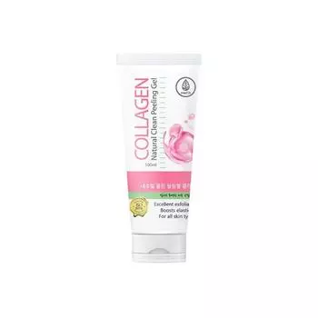 Med B Natural Clean Peeling Gel 3 вида, коллаген, 1 шт, 100 мл
