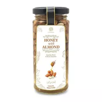 Мед с Миндалем (300 г), Honey With Almond, AL MASNOON