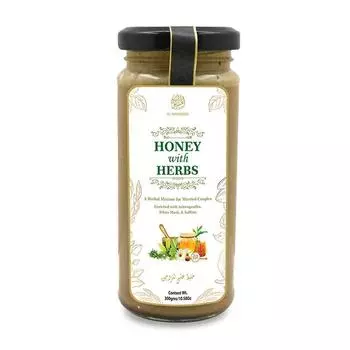 Мед со смесью трав (300 г), Honey With Herbs, AL MASNOON
