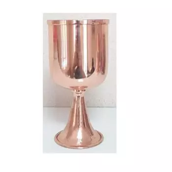 Медь Vidro Glass 400 мл Бокалы для вина Бокал для вина Оловянное стекло Средневековое стекло Wiccan Glass