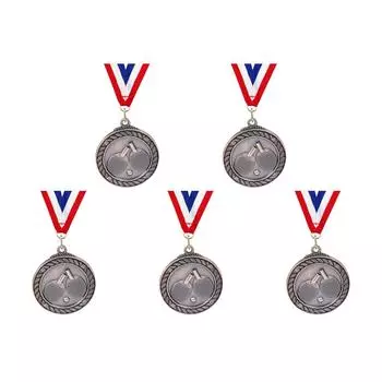 Медаль для пинг-понга 5 см с шейной лентой для соревнований, вечеринок, гонок (медь)