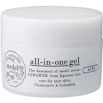 medel Medel Натуральный гель-кожное сало с ароматом розмарина 50 г 50 г (Медель) [Квази-лекарство] Без добавок, все в одном [Угревая сыпь у взрослых, баланс] (х 1)