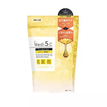 Medi5C Oil in Bath Salts Vitamin C Derivative 420g 14 Medicated Bath Salts [Medicated] (Approx. servings) Quasi-drug