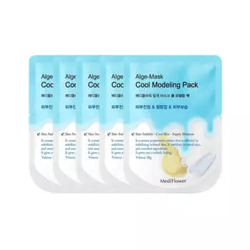 Medi Flower Alge-Mask Cool Modeling Pack 28г*5шт/10шт 5Pcs