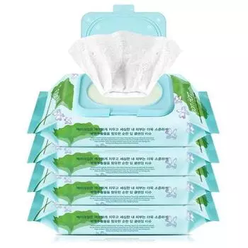 Medi Flower Centella Салфетки для мягкого глубокого очищения, 100 покупок, 4 штуки Известная корейская косметика, популярные продукты