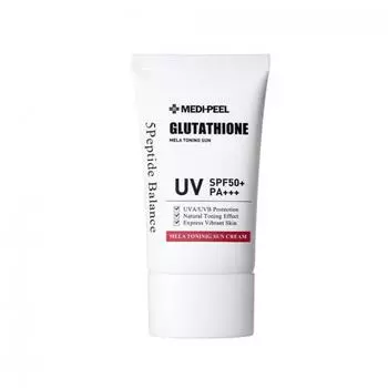 MEDI-PEEL BIO INTENSE GLUTATHIONE TONING SUN CREAM, корейская косметика, KBeauty, пробник