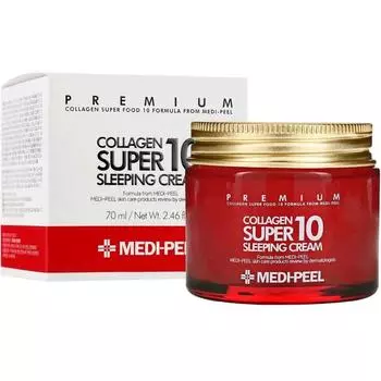MEDI-PEEL Collagen Super 10 Sleeping Cream 70ml AUTHENTIC STORE