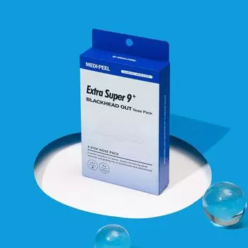 MEDI-PEEL Extra Super 9+ Маска для носа от черных точек, 5 шт.