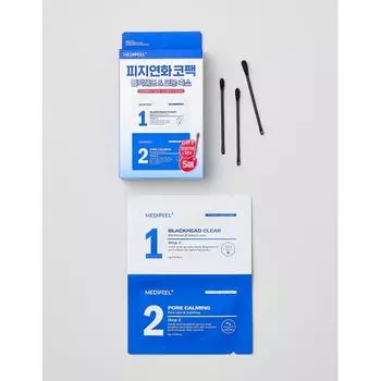 Medi Peel Extra Super 9 Plus Black Head Out Nose Pack 5 листов