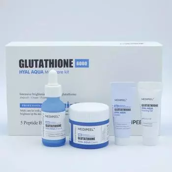 MEDI-PEEL Glutathione Hyal Aqua Multi Care Kit Set, Увлажнение, Kbeauty, корейская косметика, пробник