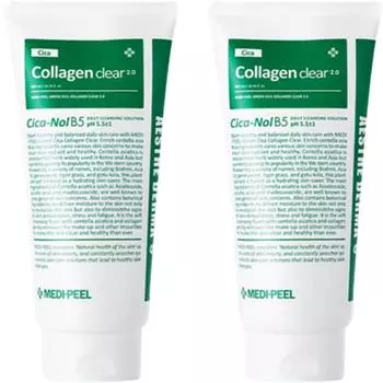 MEDI-PEEL Green Cica Collagen Clear 2.0, 120 мл, 2 шт.