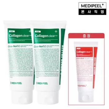 MEDI-PEEL Green Cica Collagen Clear Успокаивающая очищающая пенка 300 мл, 1 шт.