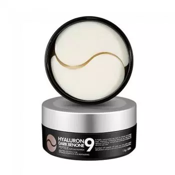 MEDI-PEEL HYALURON DARK BENONE PEPTIDE 9 AMPOULE EYE PATCH, Антивозрастной, Корейская косметика, Kbeauty, пробник