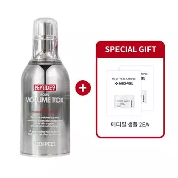 [MEDI-PEEL] Medi-Peel Peptide 9 Aqua Volume Tox Mist 50 мл, серебристый флакон спрея + 2 образца Medi-Peel [Medi-Peel Skinidea Genuine]