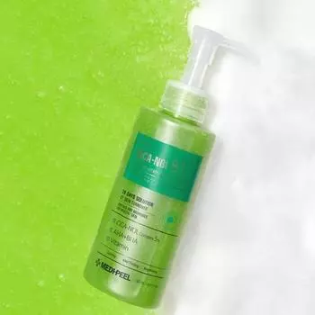 Medi-Peel Phyto Cicanol B5 AHA PHA Витамин Успокаивающий O2 Глубокое очищающее средство 150 мл