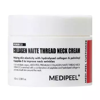 Medi-Peel Premium Collagen Growth Ring Thread Крем для шеи 2.0, 100 мл, 1 шт.