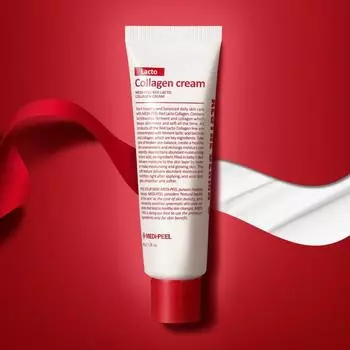 MEDI-PEEL RED LACTO COLLAGEN CREAM, Увлажняющий, Корейская косметика, Kbeauty, пробник