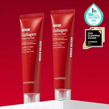 Маска-обертывание Medi Peel Red Lacto Collagen 70 мл +70 мл Double Plan
