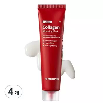 Маска-обертывание Medi-Peel Red Lacto Collagen 70 мл, 1 упаковка, 4 шт.