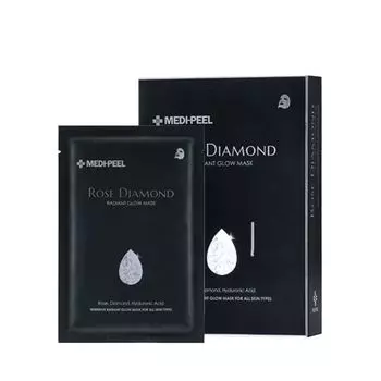 MEDI-PEEL Rose Diamond Radiant Glow Mask Set 10ea AUTHENTIC STORE
