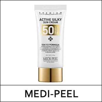 [МЕДИ-ПИЛ] (jh15) Активный шелковистый солнцезащитный крем 50 мл