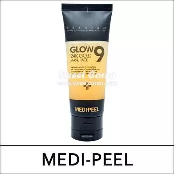 [МЕДИ-ПИЛ] Medipeel (эй) Маска Glow 9 с 24-каратным золотом, 100 мл