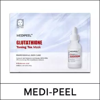 [МЕДИ-ПИЛ] (bo1) Маска-тоник для удаления токсинов с глутатионом 25 мл * 10 шт. / Без коробки(случай)
