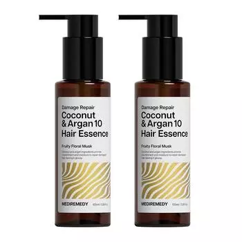 Medi Remedy Coconut & Argan 10 Extremely Damaged Hair Essence, 2 units, 100ml