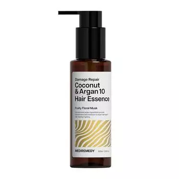 Medi Remedy Coconut & Argan 10 Extremely Damaged Hair Essence, 1 ea, 100ml