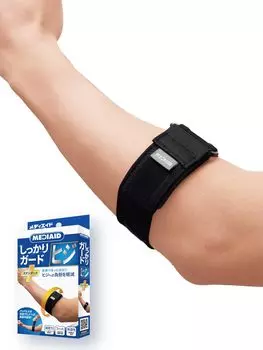 Media Aid Elbow Support Firmly Guard Elbow Standard Black Free Size Unisex Medical Manufacturer Unisex Adjustable Daily Life Досуг Гольф Теннис чёрный