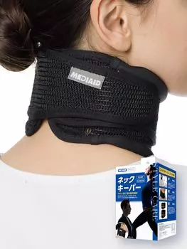 Mediaid Style Care Neck Keeper черный свободный размер регулируемая высота прямой шея смартфон шейный воротник поддержка шеи медицинский производитель чёрный