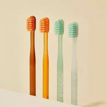 Median Green Propolis Gum Care Toothbrush 4P