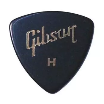 Медиатор Gibson треугольник HEAVY-BLK x 10 штук набор