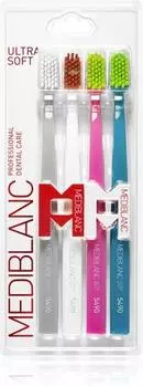 MEDIBLANC 5490 Ultra Soft ультрамягкие зубные щетки TU прозрачный