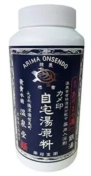 Medicated bath salts Settsu Arima no Yu Kamejirushi Home Bath Ingredients Value bottle 20 Ginto (500g times)