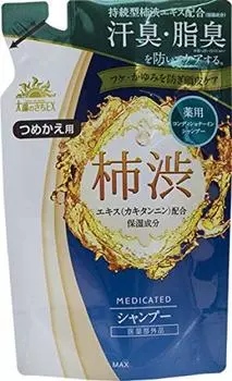 Medicinal Taiyo no Sachi EX Kakishibu Кондиционер в шампуне Сменный блок 350 мл [квази-лекарство] (х 1)