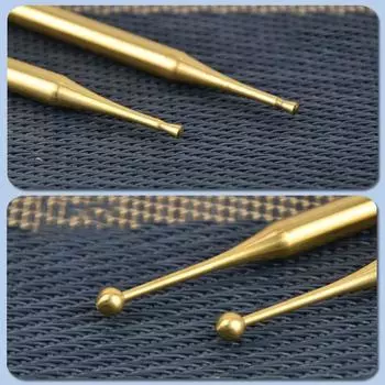 Медицинская помощь нержавеющая сталь ручная акупунктурная ручка массажер для триггерных точек глубокий массаж тканей инструмент для облегчения боли в меридианах тела Brass