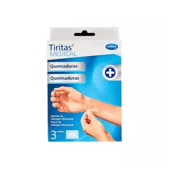 Медицинские пластыри Hartmann для лечения ожогов 7,5x10 см 3 шт.