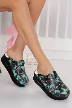 Медицинские тапочки унисекс, кожаные сабо-мулы, тапочки, ортопедическая противопотовая подошва, удобные нескользящие сабо