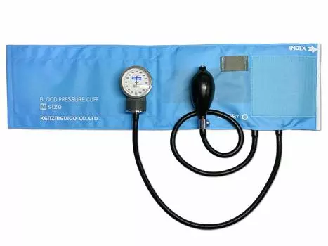 Медицинский анероидный сфигмоманометр Kents Небесно-голубой YAMASU № 500