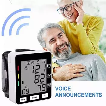 Медицинский монитор артериального давления, высокоточный тонометр на запястье, цифровой сфигмоманометр, электронные мониторы АД
