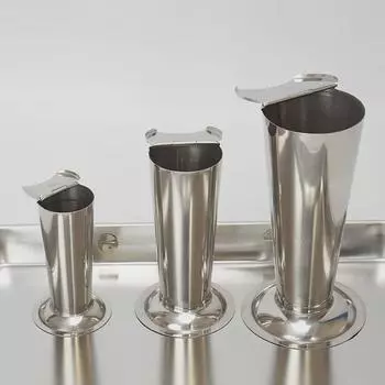 Медицинский пинцет из нержавеющей стали марки 304 с чехлом для дезинфекции и перевязки.