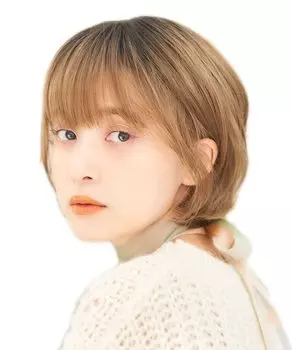 Медицинский полный парик 5 цветов, размер M, короткий боб MIX, натуральный пушистый Latte short [тонкие кудри, завитки, прозрачная челка, посадка, ромбовидный силуэт] темно-коричневого
