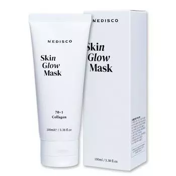 Medico Large Capacity Collagen Skin Glow Mask Peel Off Pack 100ml + 1 Silicone Brush Free, 1 Piece