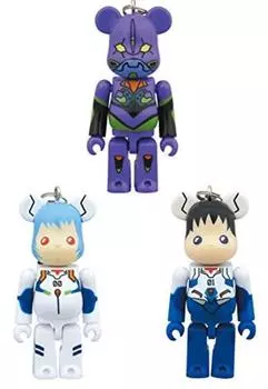 Medicom Toy Limited Bearbrick Strap Evangelion 3 типа набор 7-Eleven BE@RBRICK мятный