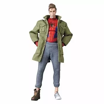MEDICOM TOY MAFEX №235 Человек-паук (Питер Б. Паркер) Продление версии. Раскрашенная фигурка, высота около 160 мм.