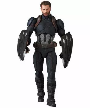 Medicom Toy MAFEX CAPTAIN AMERICA INFINITY WAR Height 160mm Painted action figure No.122 Ver. approx.