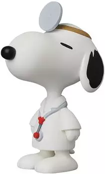MEDICOM TOY UDF Ультрадетализированная фигурка PEANUTS SERIES 15 ДОКТОР СНУПИ Высота 78 мм Окрашенная завершенная фигурка № 722 приблизительно. Немасштабируемый
