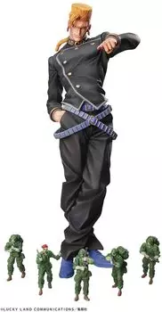 Статуэтка Medicos Entertainment Legend Bizarre Adventure Part Nijimura Bad 150 мм 25 мм ПВХ ABS окрашенная полная фигурка JoJo s 4 Katacho & Company