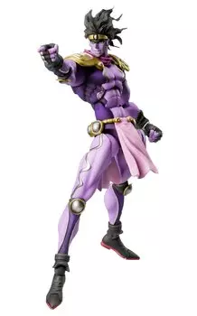 Medicos Entertainment Super Figure Movable Bizarre Adventure Part Платиновая приблизительно 170 мм окрашенная подвижная фигурка JoJo s 3 Star Third